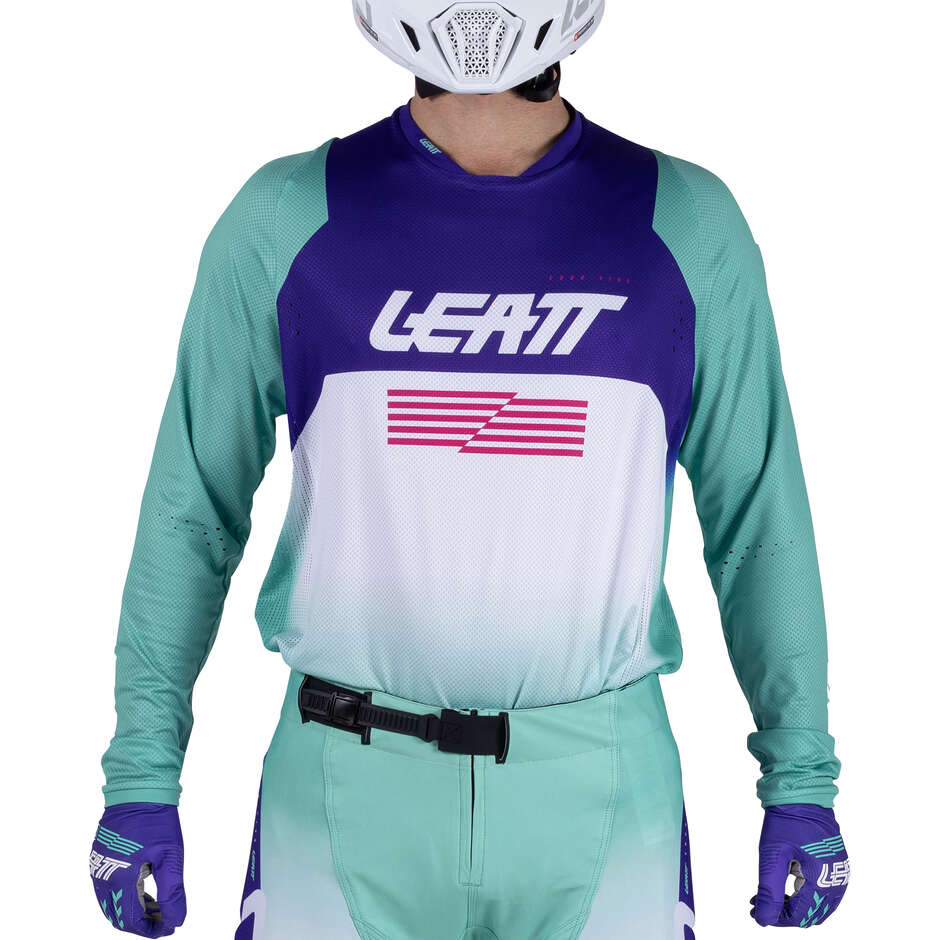 4.5 Lite V26 Leatt Lila Motorradtrikot