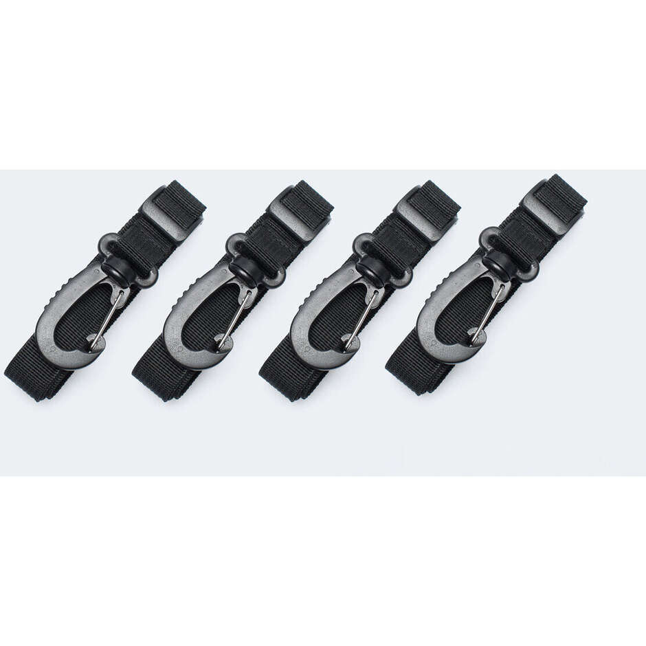 4 Cinghie Di Fissaggio Drybag M/L Nero Sw-Motech BC.ZUB.00.042.30000 Per Drybag M/L