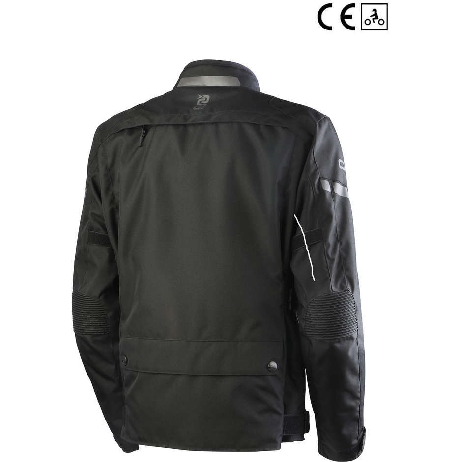 4 Seasons Motorcycle Jacket Oj Atmosphere J216 Invincible Man Black