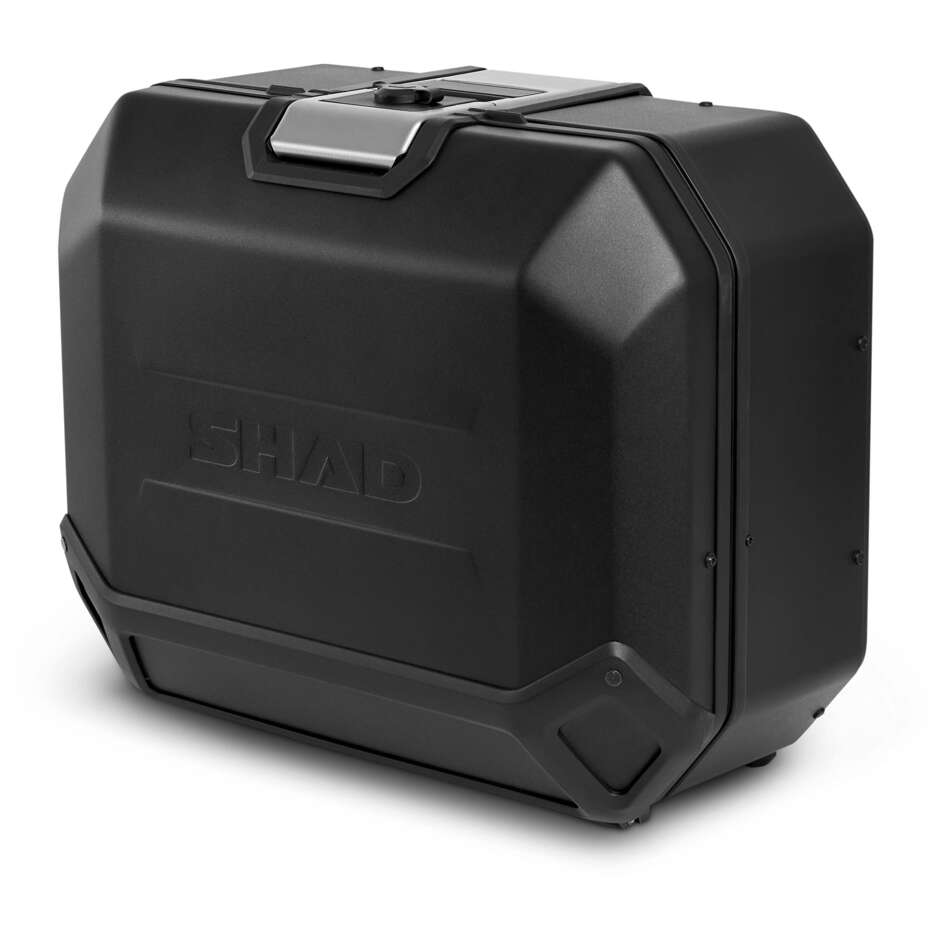 4P System Shad TERRA Side Case in Aluminum 36 Liters TR36L Left Black Edition