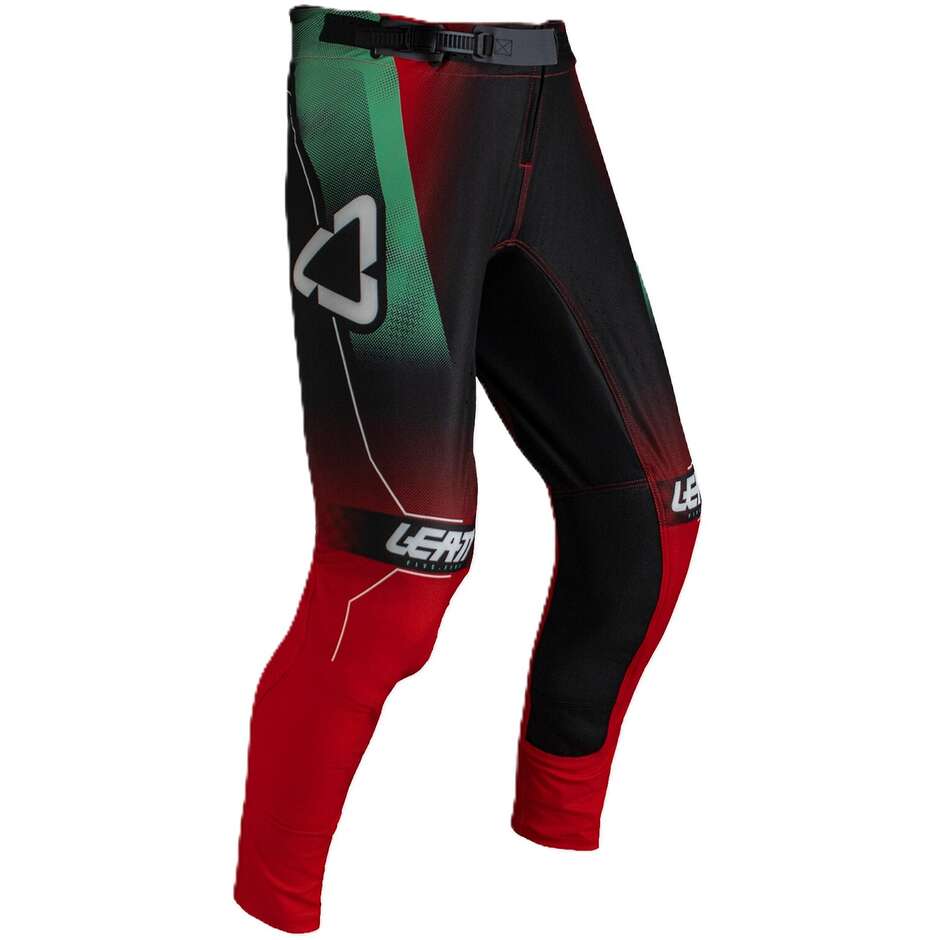 5.5 IKS Leatt Red Motorcycle Pants