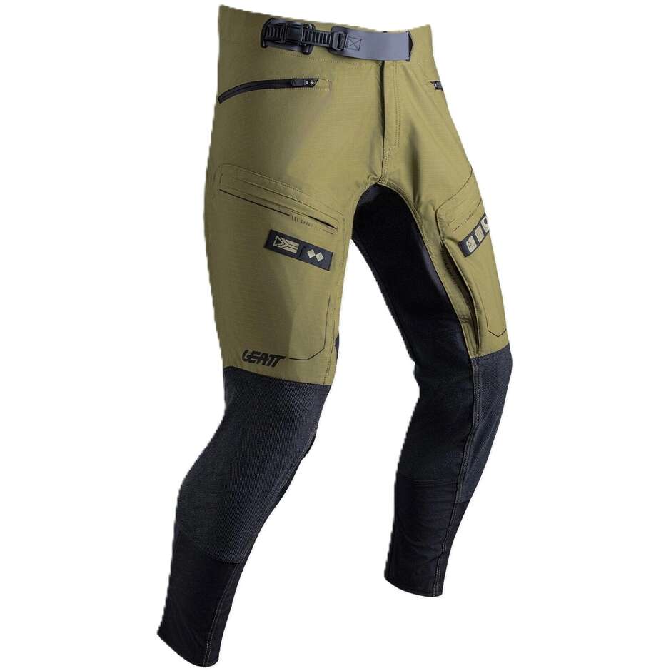 6.5 HydraDri Leatt Motorcycle Pants Brown