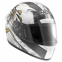Casco Moto Integrale Mds By AGV M13 Multi Ronin White-Black Casco Moto Integrale Mds By AGV M13 Multi Ronin White-Black