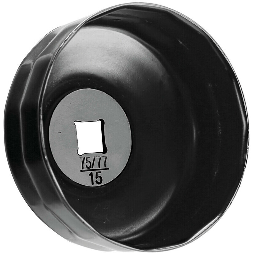 75-77mm Oil Filter Cup Wrench with 15 Sides