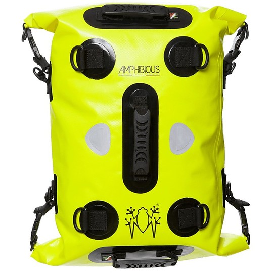 A backpack Amphibious Tube 2 Open tube fluorescent yellow 15Lt