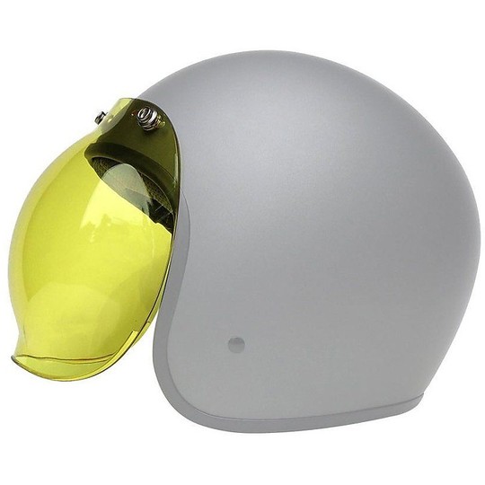 A visor Bubbles Yellow For Helmet Airoh Garage / Riot