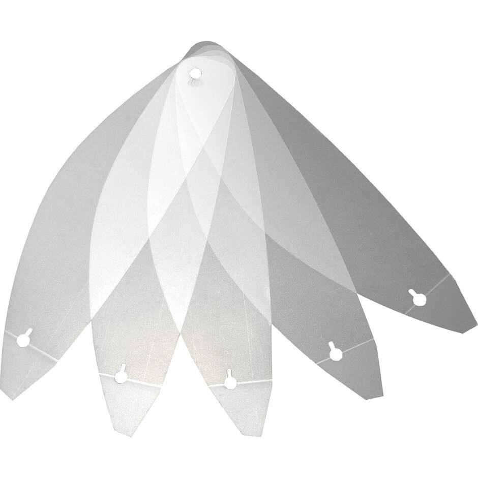 Abreißvisier für Shoei CWR-F2R Helm, klar (5 Stück)