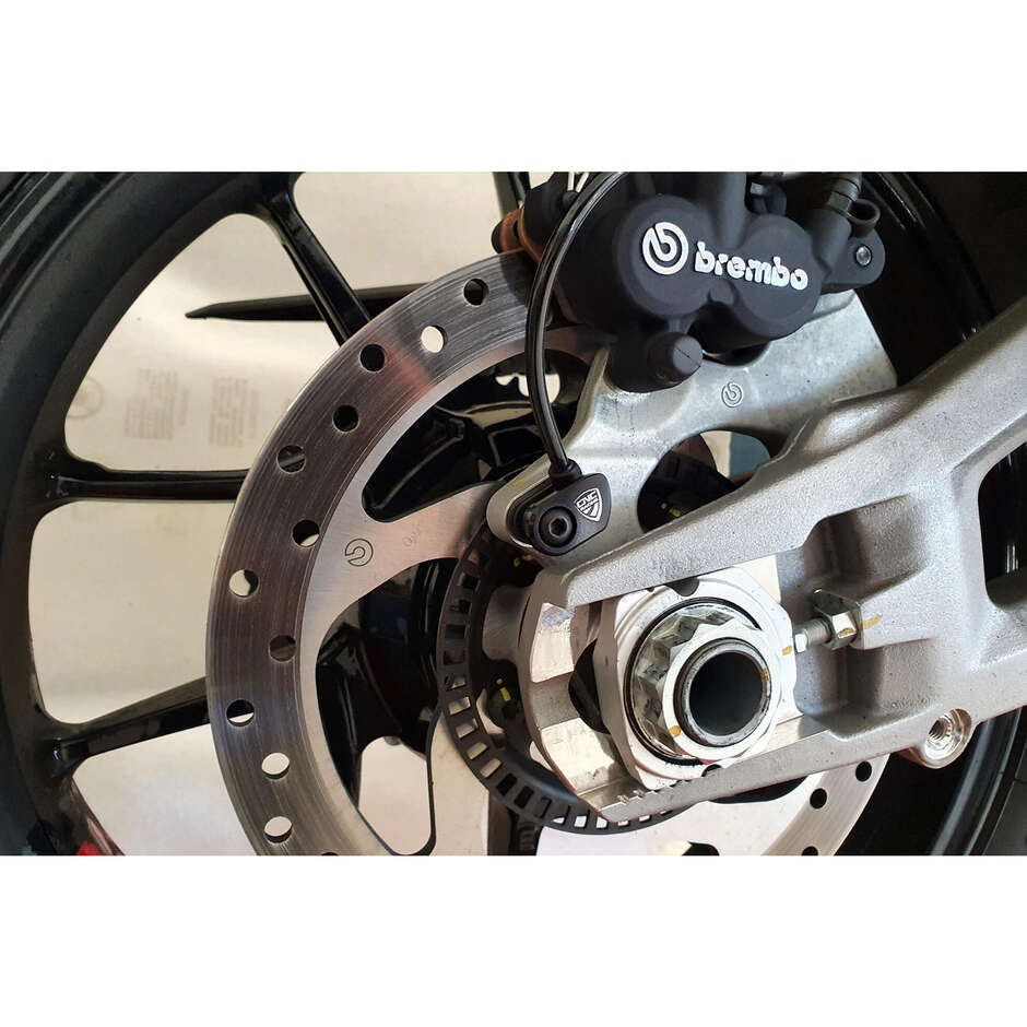 ABS Sensor Guard PR201 Ducati CNC Racing Black