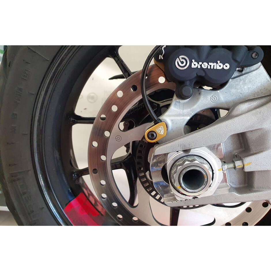ABS Sensor Guard PR201 Ducati CNC Racing Gold