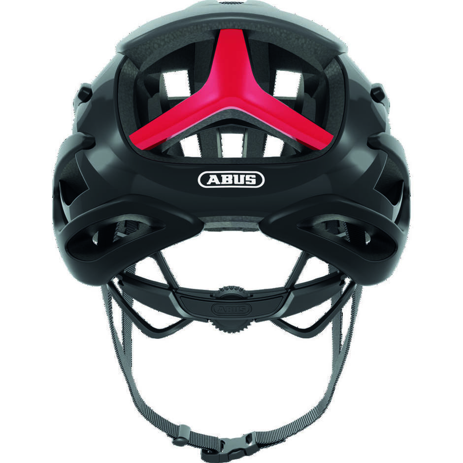 Abus Airbreaker Rennrad Helm Dunkelgrau