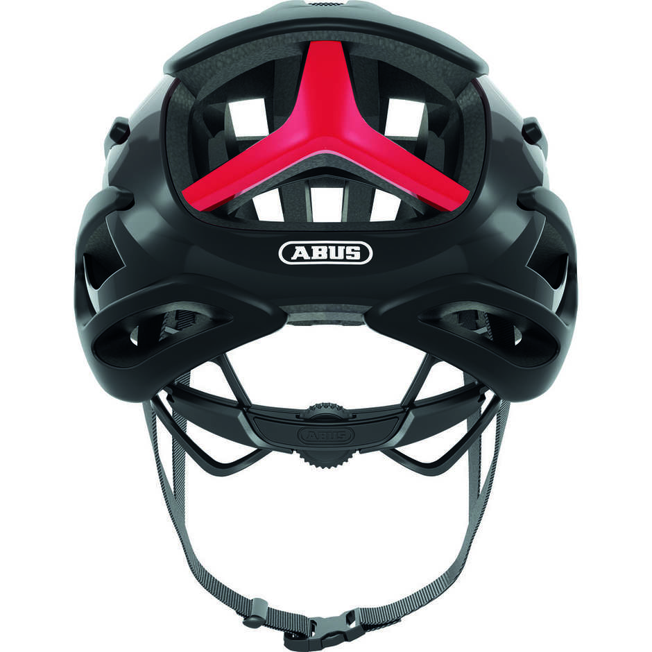 Abus Airbreaker Road Bicycle Helmet Black Red