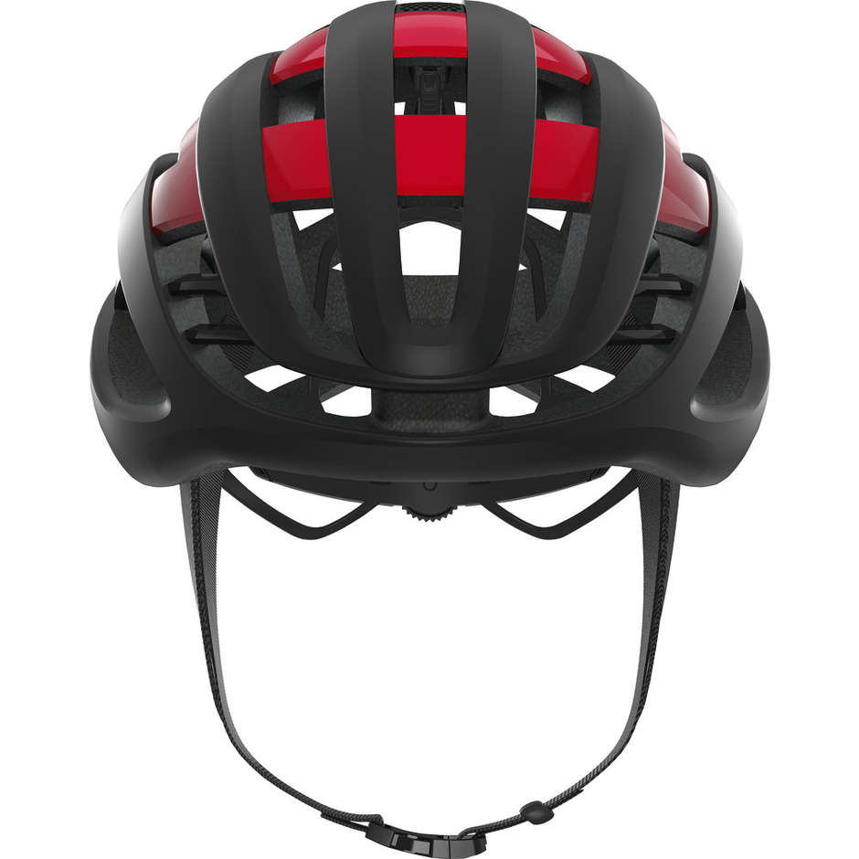 Abus Airbreaker Road Bicycle Helmet Black Red