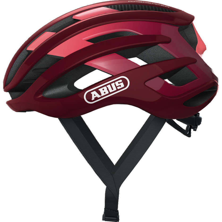 Abus Airbreaker Road Bicycle Helmet Red Bordeaux