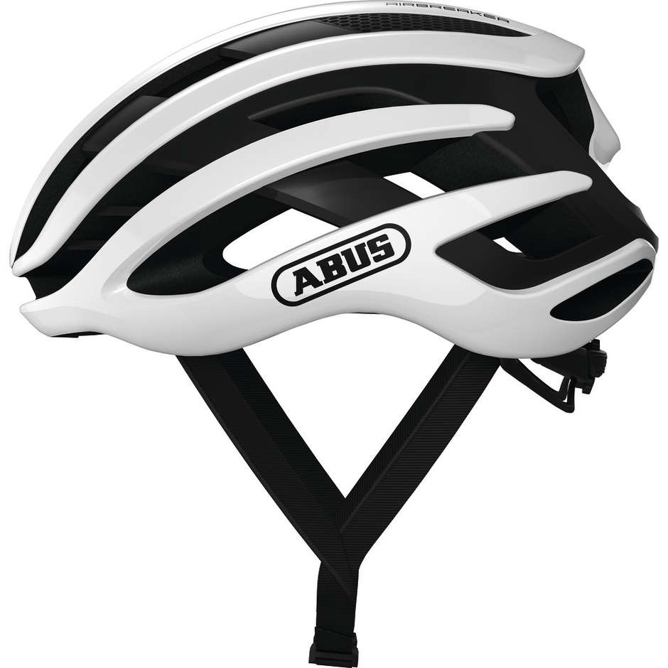 Abus Airbreaker Strada 2020 Bicycle Helmet White Polar