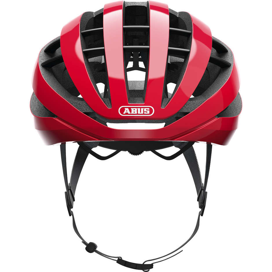 Abus Aventor Ventilated Bicycle Helmet Red Racing