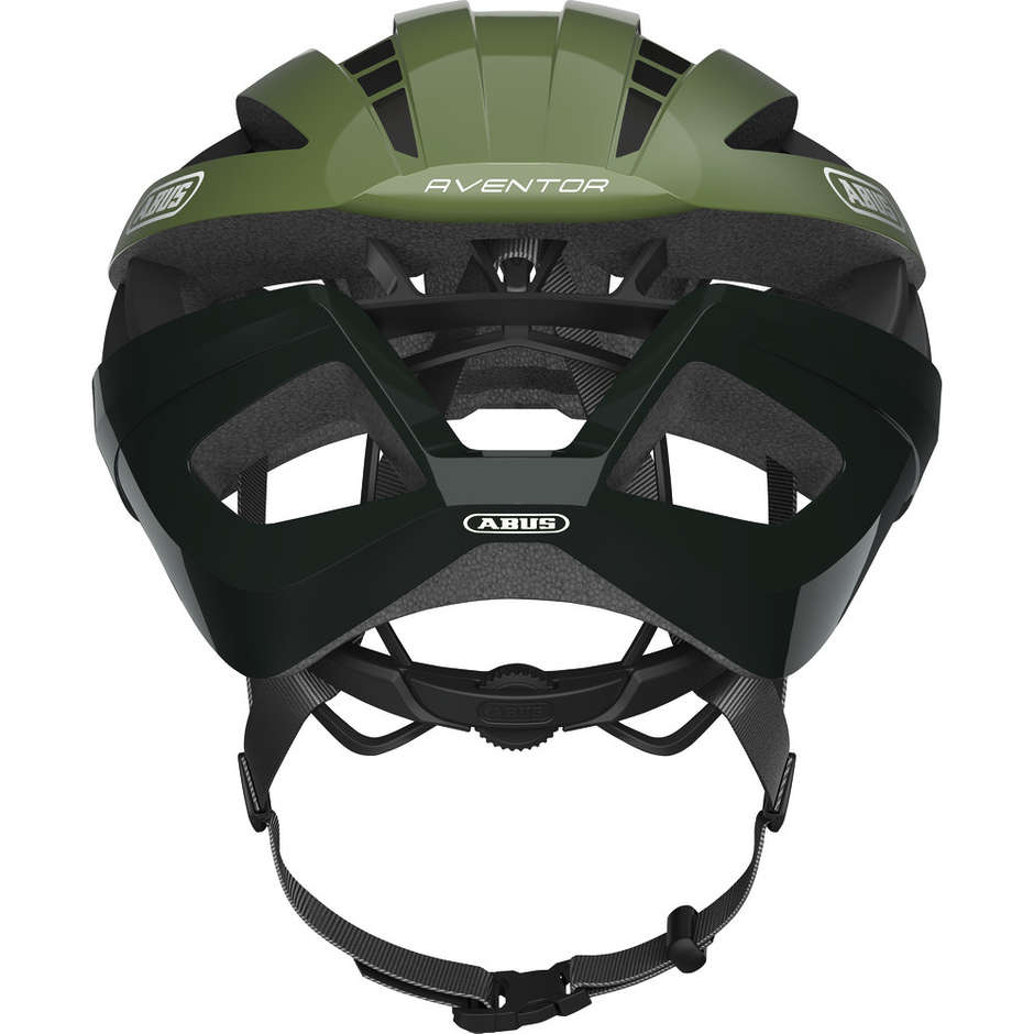 Abus Aventor Ventilated Olive Green Bicycle Helmet