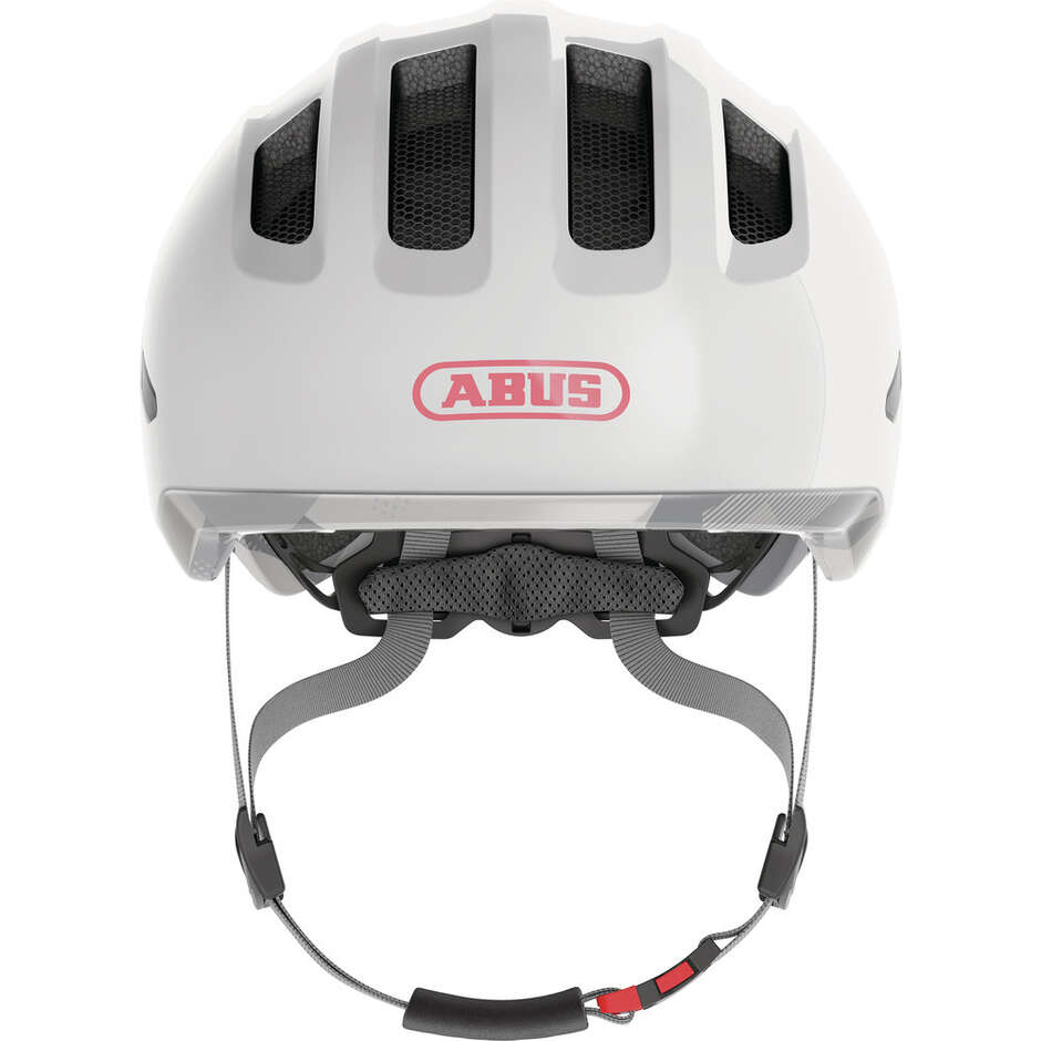Abus Child Bike Helmet SMILEY 3.0 ACE LED Shiny White