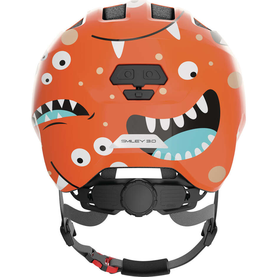 Abus Child Bike Helmet SMILEY 3.0 Orange Monster