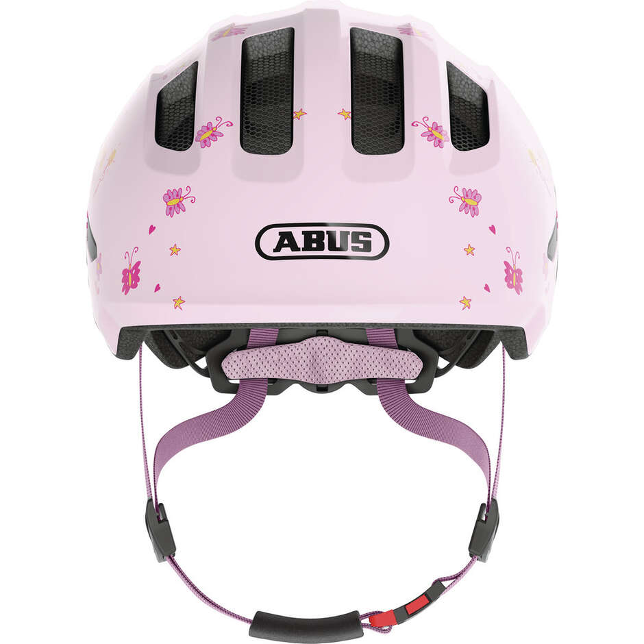 Abus Child Bike Helmet SMILEY 3.0 Rose Princess