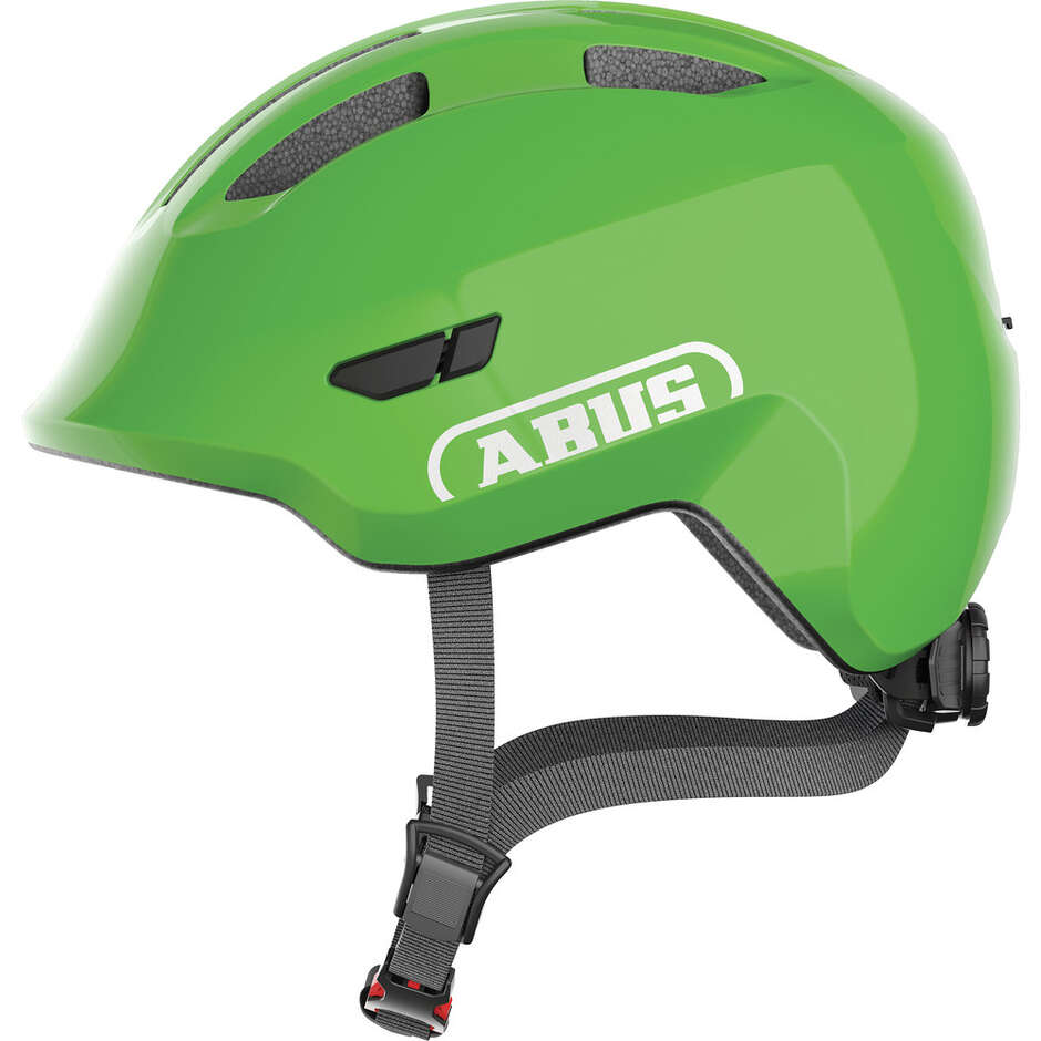 Abus Child Bike Helmet SMILEY 3.0 Shiny Green