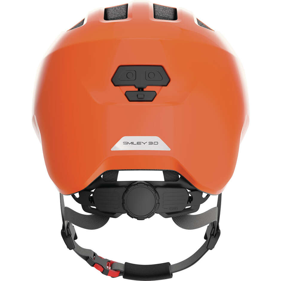 Abus Child Bike Helmet SMILEY 3.0 Shiny Orange