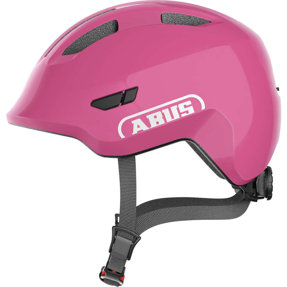 Abus Child Bike Helmet SMILEY 3.0 Shiny Pink