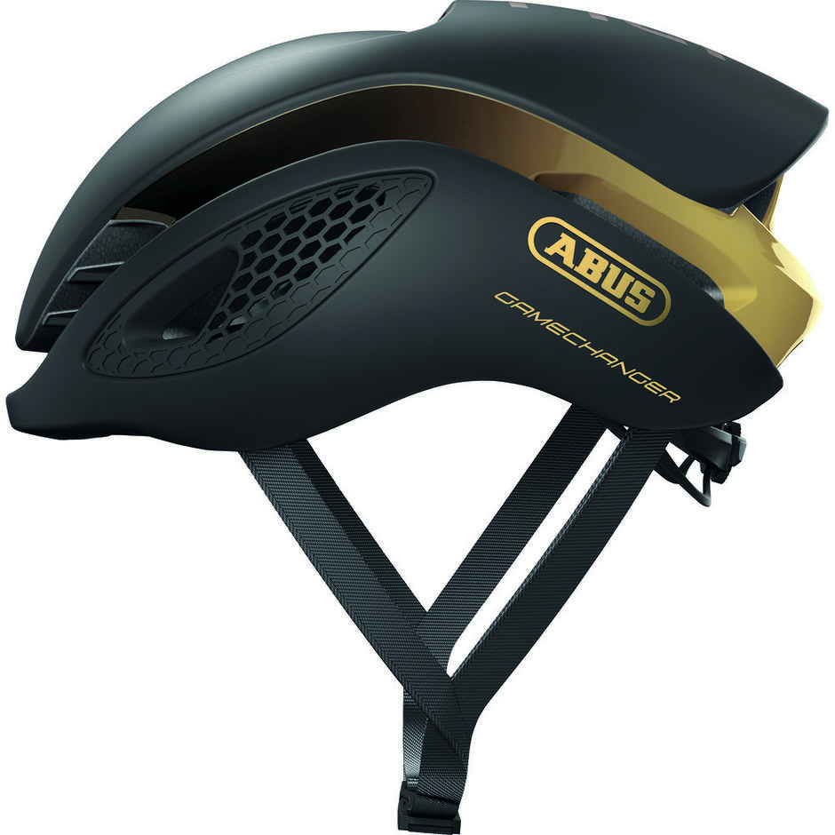 Abus Game Changer Professional Bike Helmet Black Gold