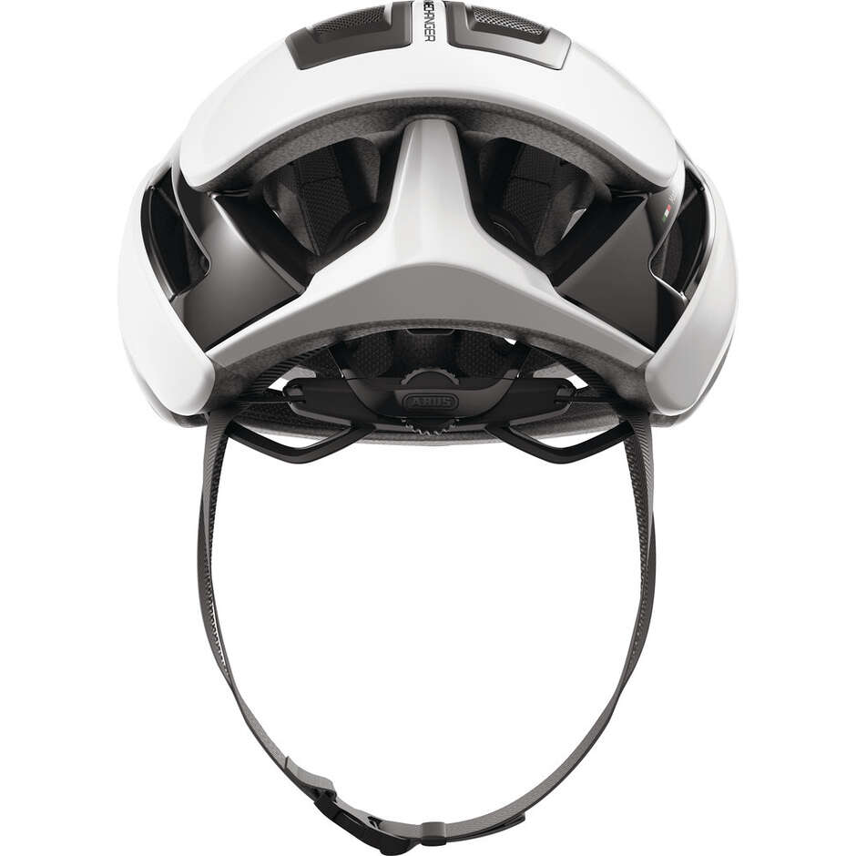 Abus GAMECHANGER 2.0 Glänzend weißer Fahrradhelm