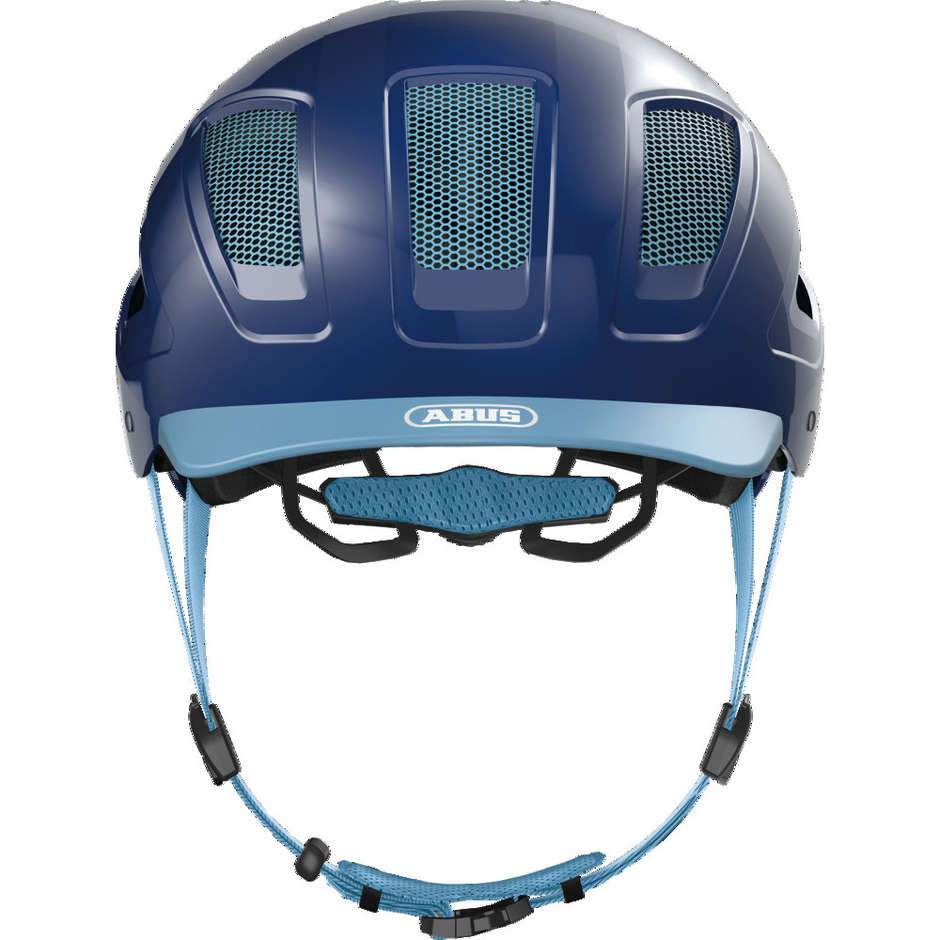 Abus Hyban 2.0 Urban Bike Helm mit Blue Core LED