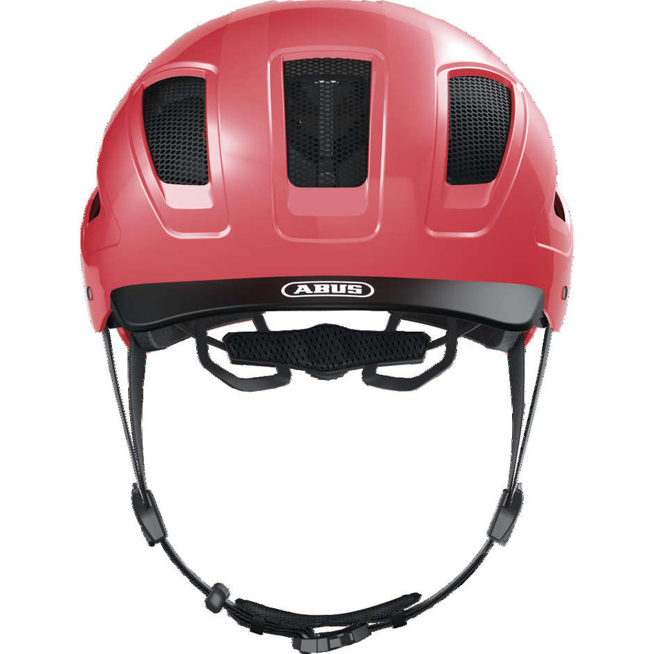 Abus Hyban 2.0 Urban Bike Helmet With Coral Led