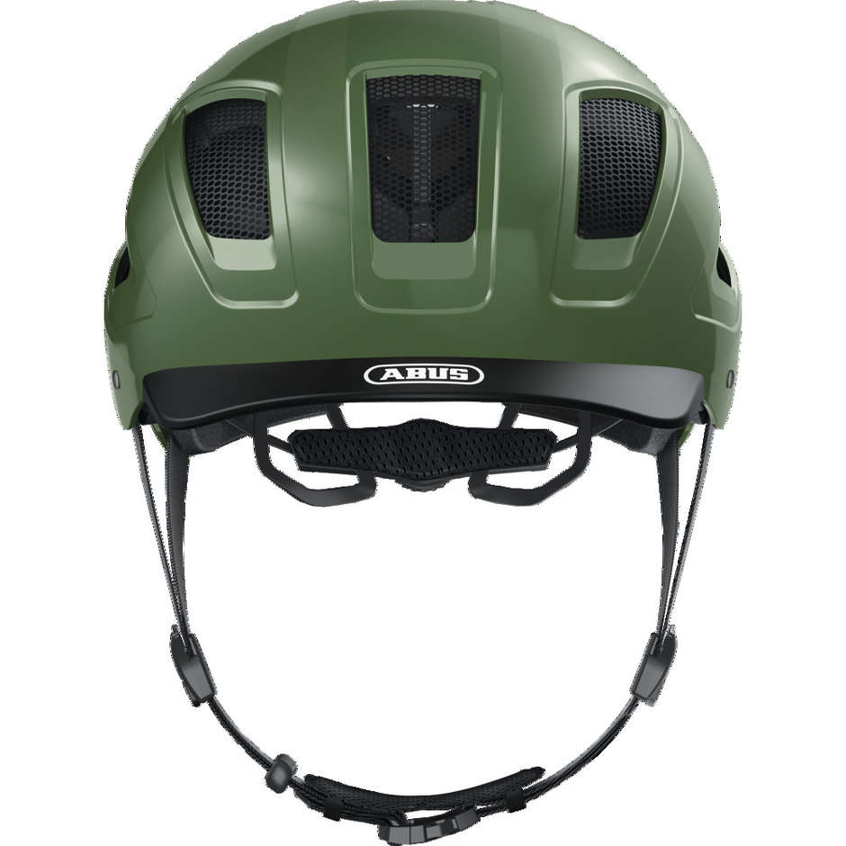 Abus Hyban 2.0 Urban Bike Helmet With Green Led