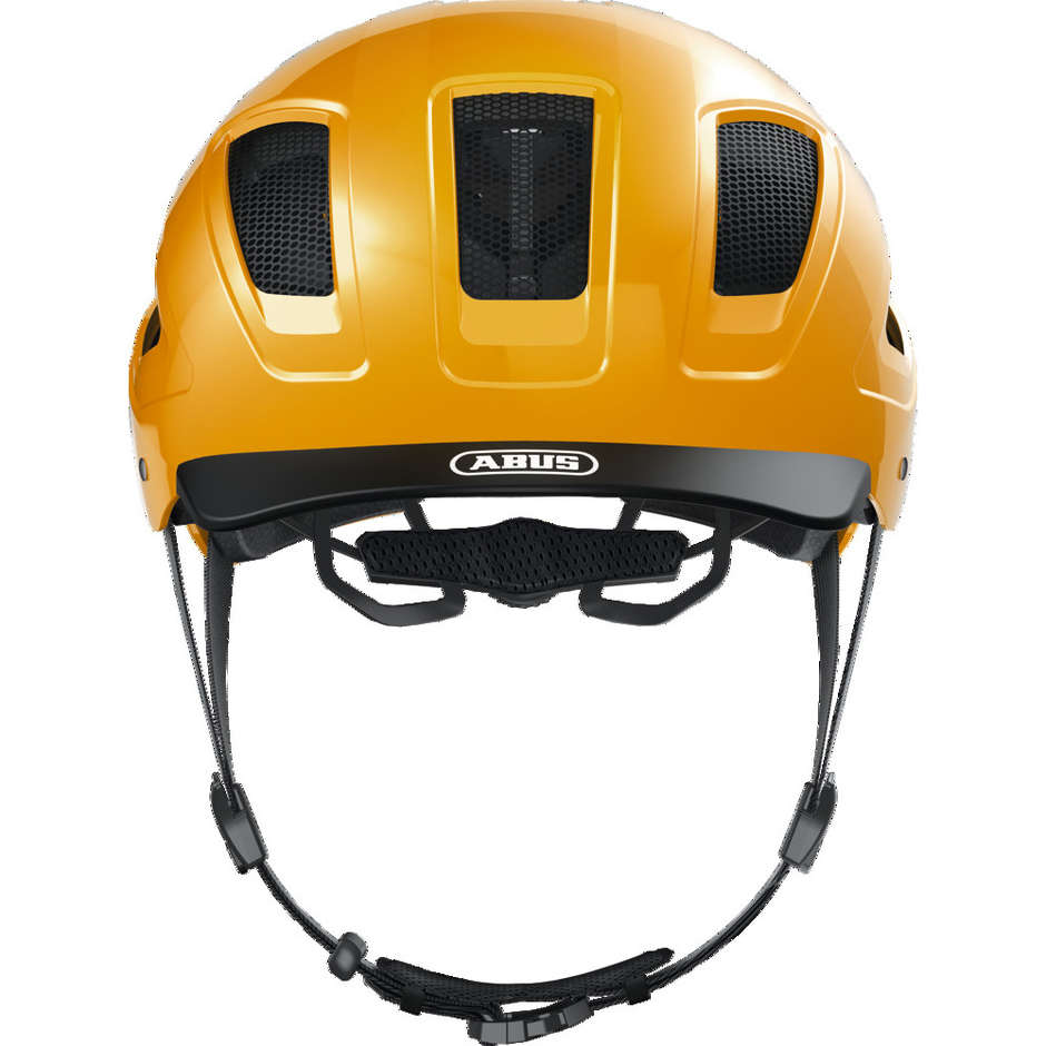 Abus Hyban 2.0 Urban Bike Helmet With Iconic Yellow Led
