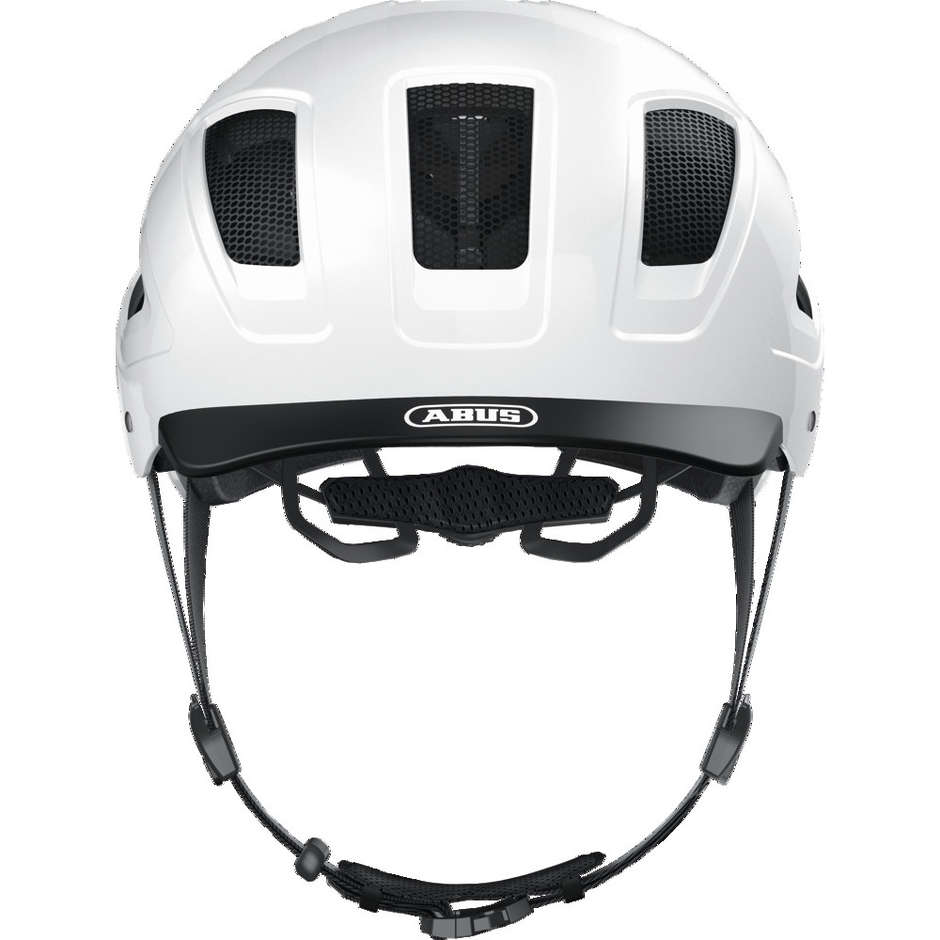 Abus Hyban 2.0 Urban Bike Helmet With White Polar Led