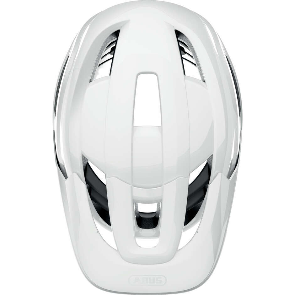 Abus MTB Bike Helmet CLIFFHANGER Shiny White