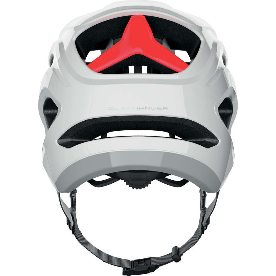 Abus MTB Bike Helmet CLIFFHANGER Shiny White