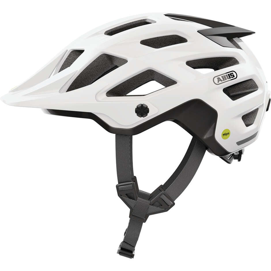 Abus MTB MOVENTOR 2.0 MIPS Shiny White Bike Helmet