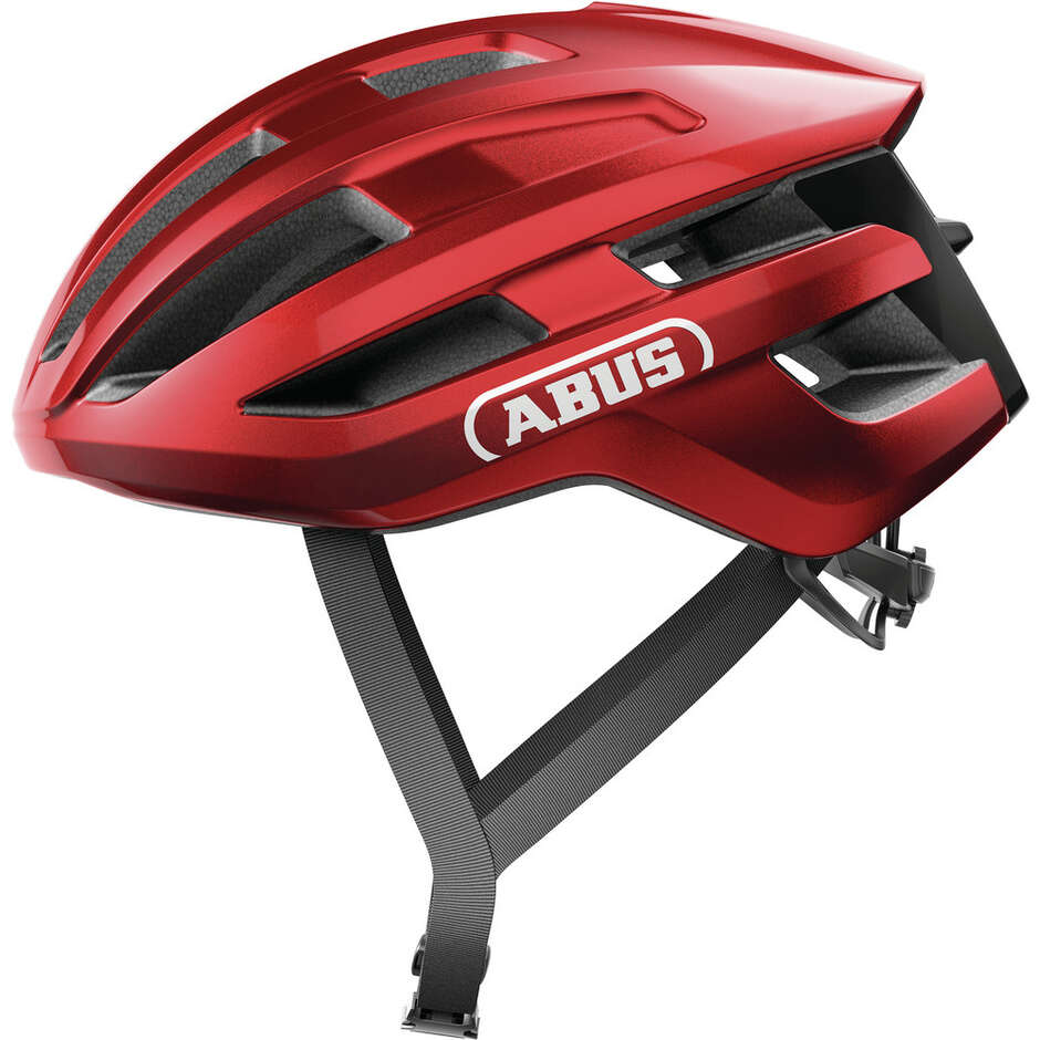 Abus Rennradhelm POWERDOME Blaze Rot