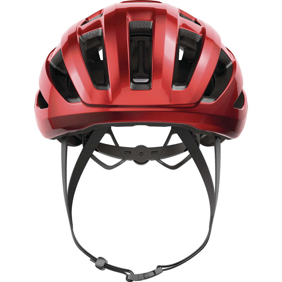 Abus Rennradhelm POWERDOME Blaze Rot