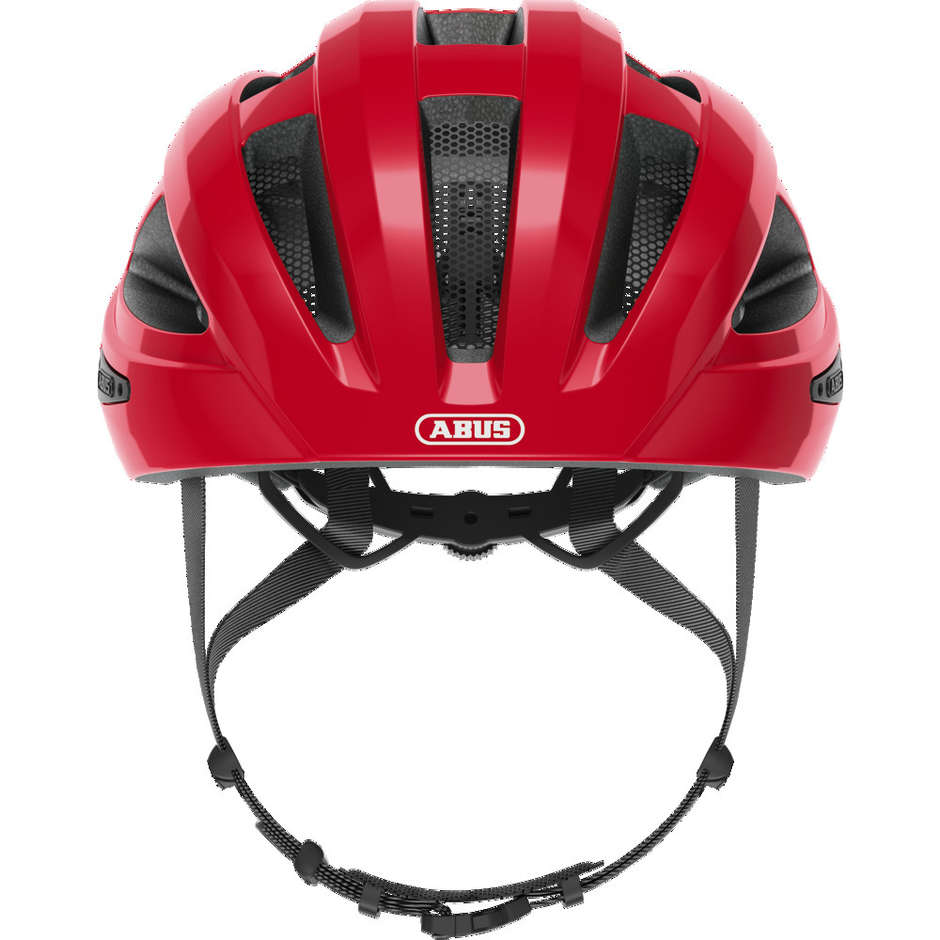 Abus Road All Round Macator Blaze Bicycle Helmet Red