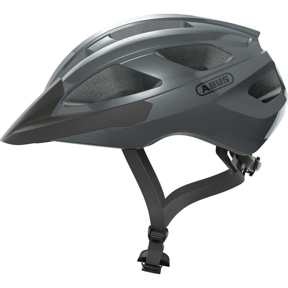 Abus Road Bike Helmet MACATOR Race Grey