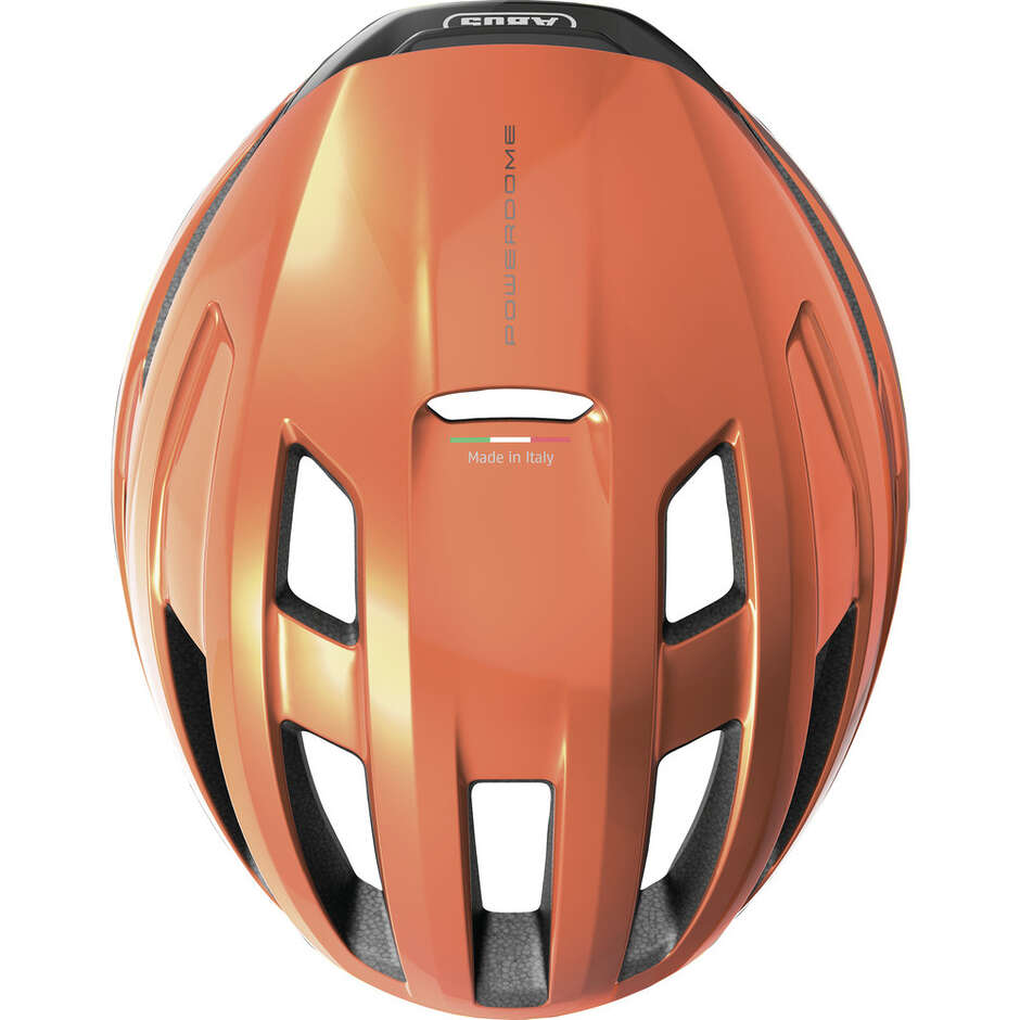 Abus Road Bike Helmet POWERDOME Goldfish Orange