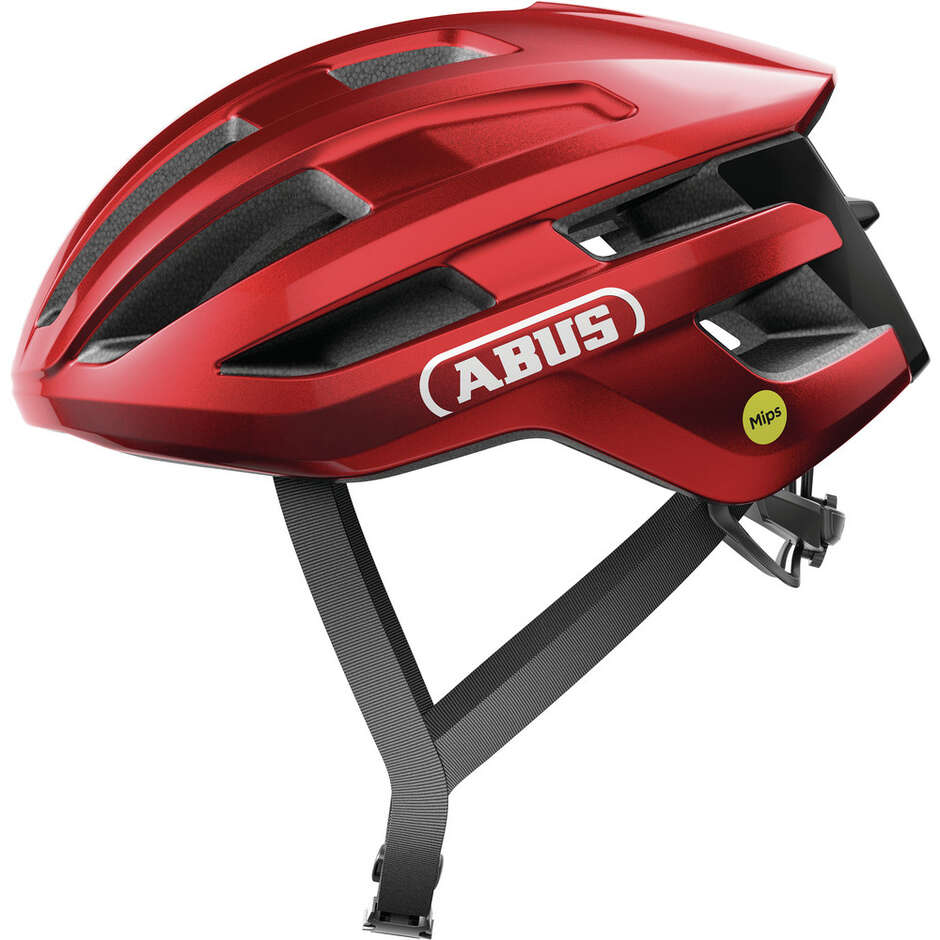 Abus Road Bike Helmet POWERDOME MIPS Blaze Red