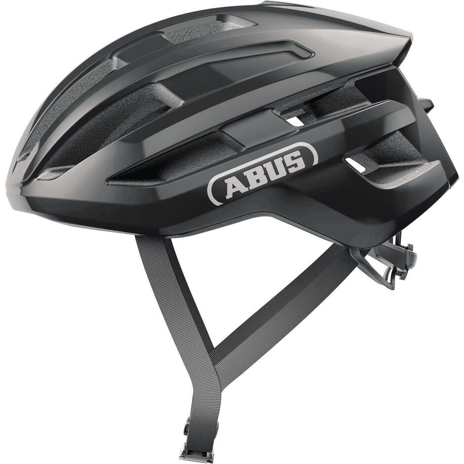 Abus Road Bike Helmet POWERDOME Shiny Black