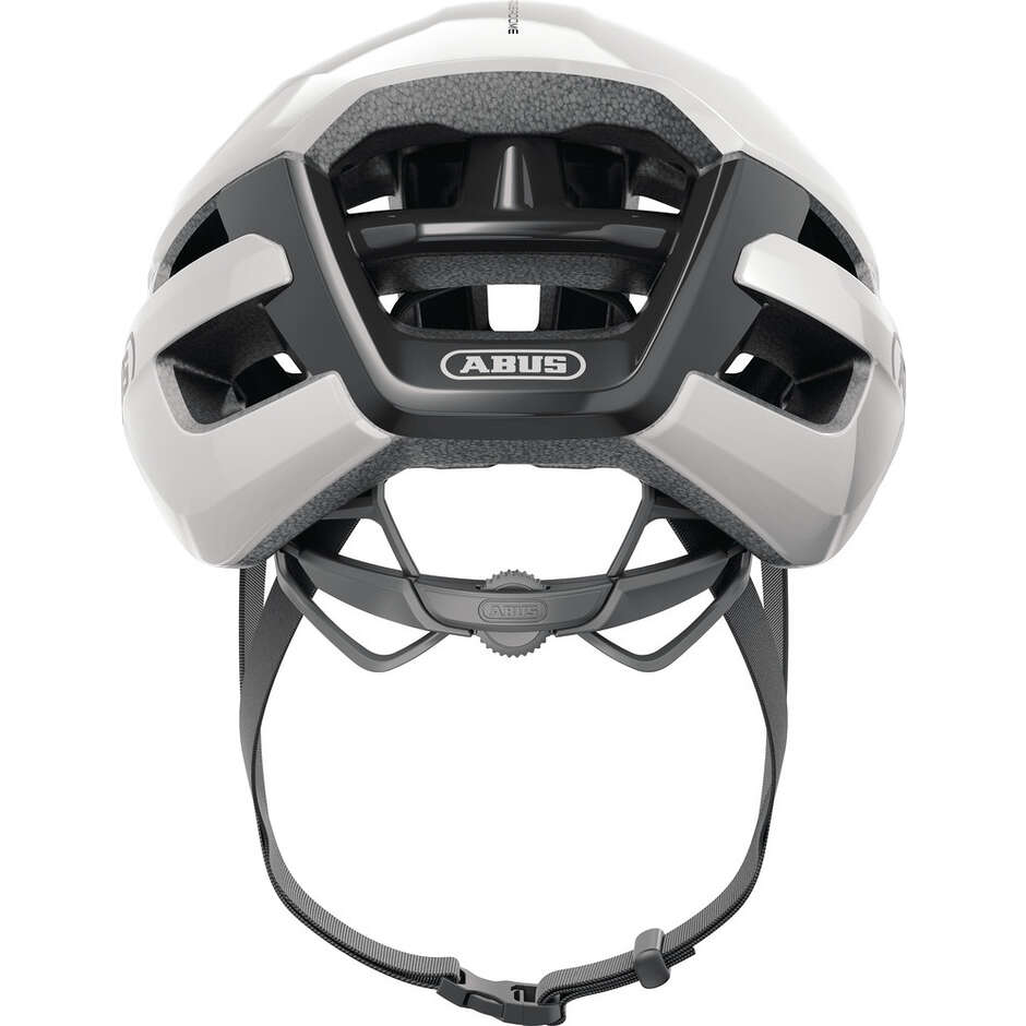 Abus Road Bike Helmet POWERDOME Shiny White