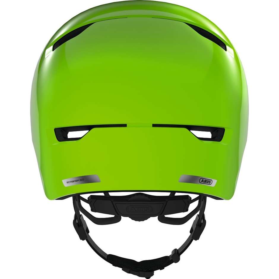 Abus Scraper 3.0 Kid Bicycle Helmet Shiny Green
