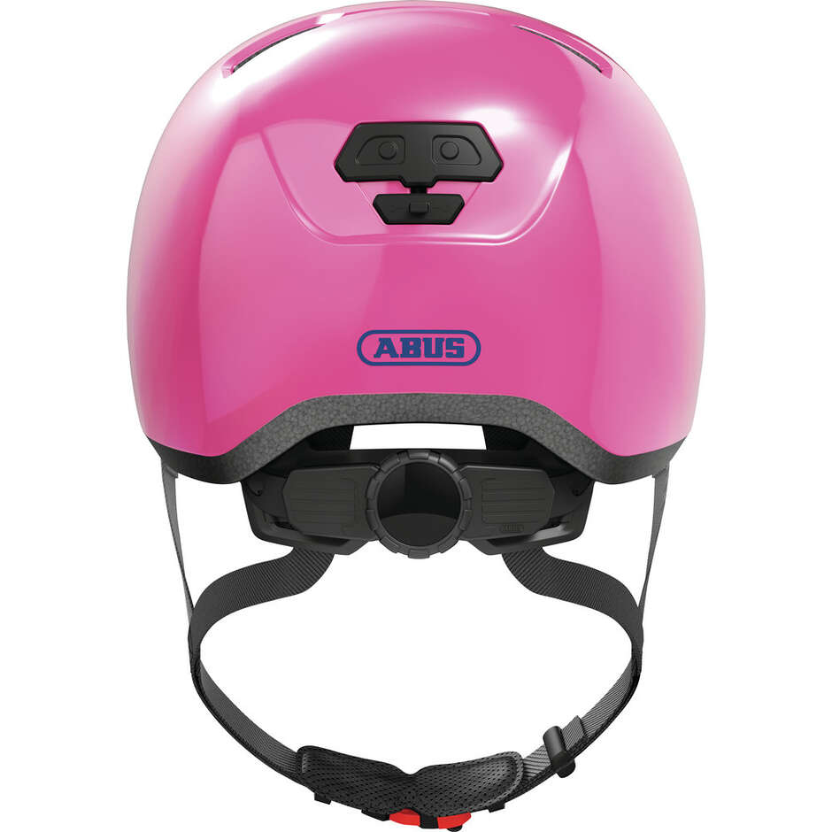 Abus SKURB KID Child Bike Helmet Blue Shiny Pink