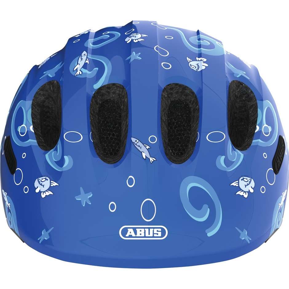 Abus Smiley 2.0 Blue Shark Kid's Bicycle Helmet