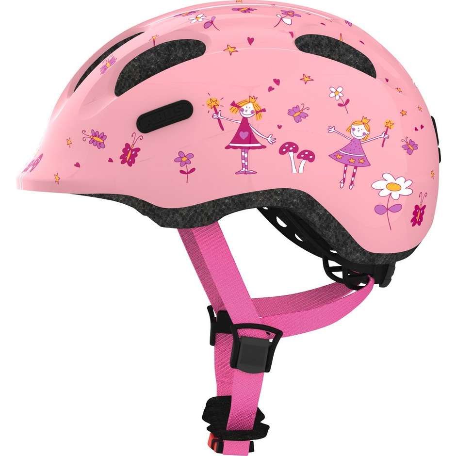 Abus Smiley 2.0 Children's Bicycle Helmet Pink Princess