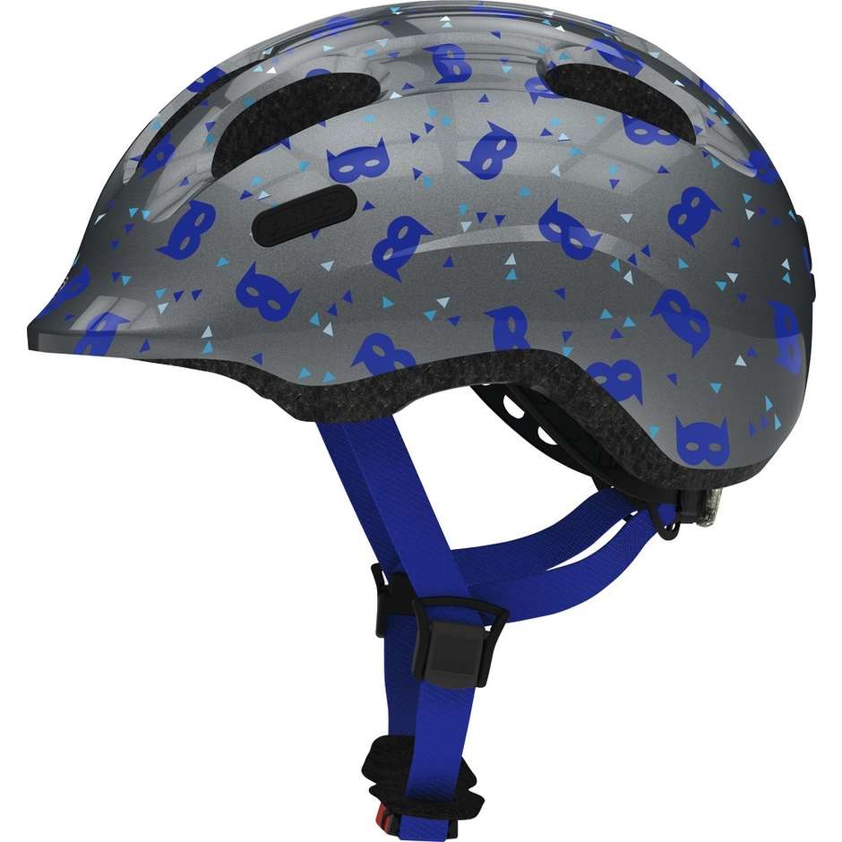 Abus Smiley 2.1 Kid's Bicycle Helmet Blue Masks