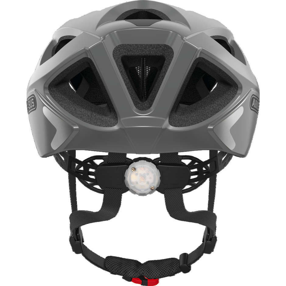 Abus Sportivo Aduro 2.0 Glare Silver Bicycle Helmet